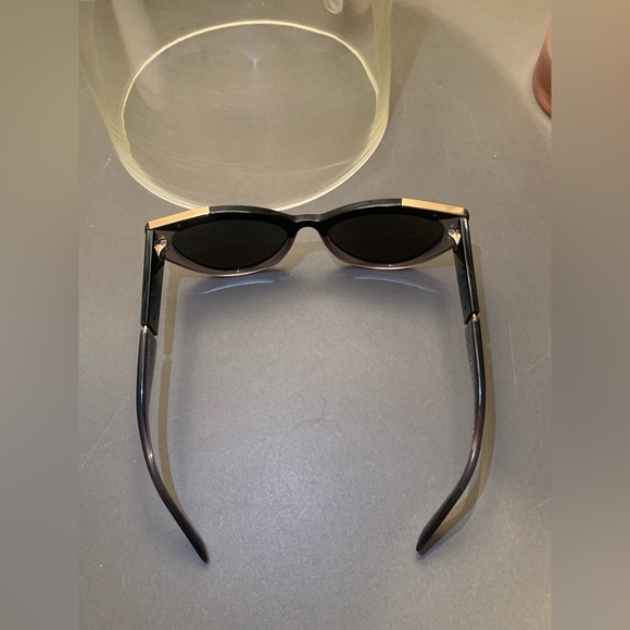 Prada Cat Eye Sunglasses (SPR 03W 03M 5SO) - Picture 4 of 5